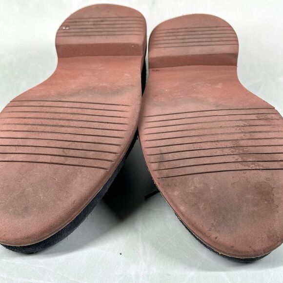 J CREW Shoes Mens Size 10.5 Kenton Wing Tips Navy Blue Suede Oxford 43687 - Picture 14 of 14